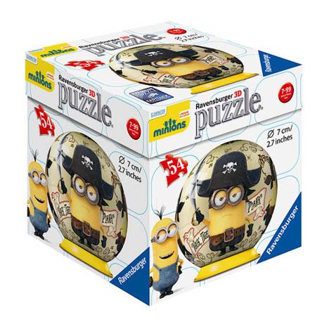 Minions Pirate 54pc 3D Mini Puzzle Ball £5.99